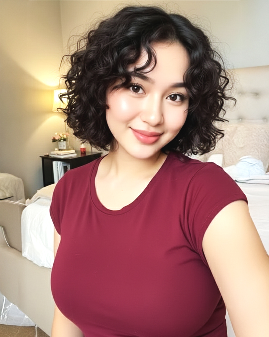 Curly Short Hair